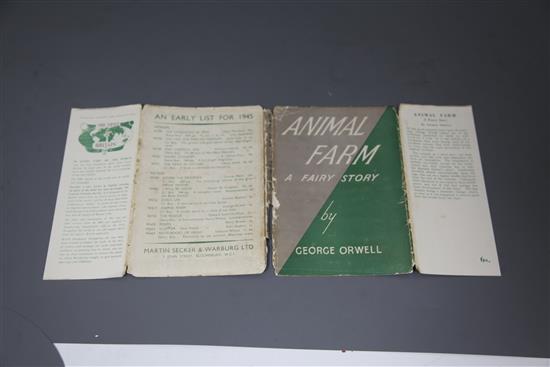 Orwell, George - Animal Farm, 1st edition,